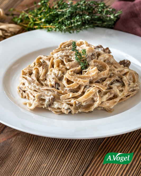 Creamy Mushroom Tagliatelle