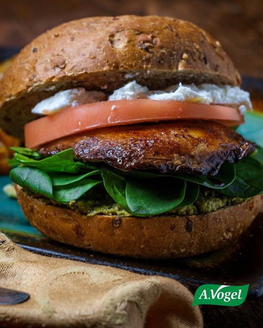 Grilled Portobello Burgers with Herbed Sea Salt
