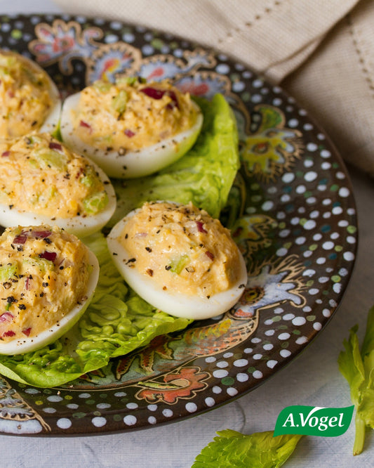 Easter Deviled Eggs
