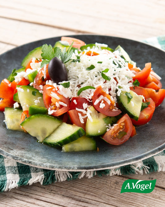Refreshing Cucumber & Tomato Salad