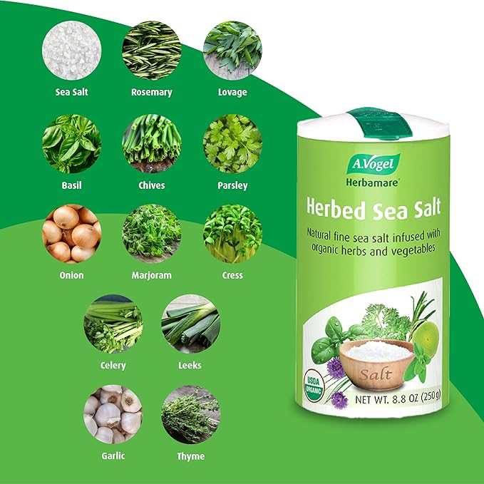 8.8oz Herbed Sea Salt - The A. Vogel Way - Since 1923