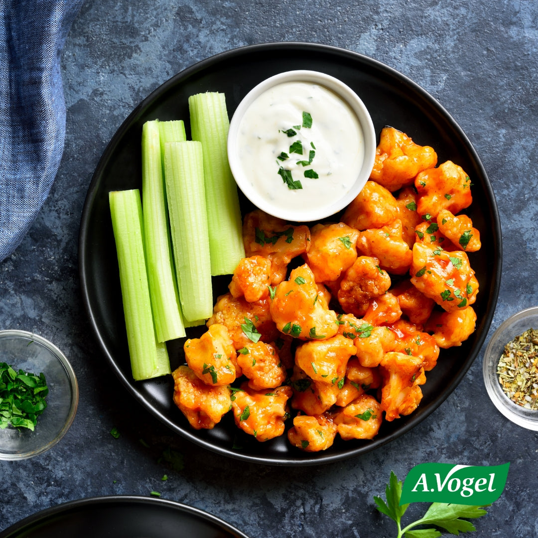 Buffalo Cauliflower Bites