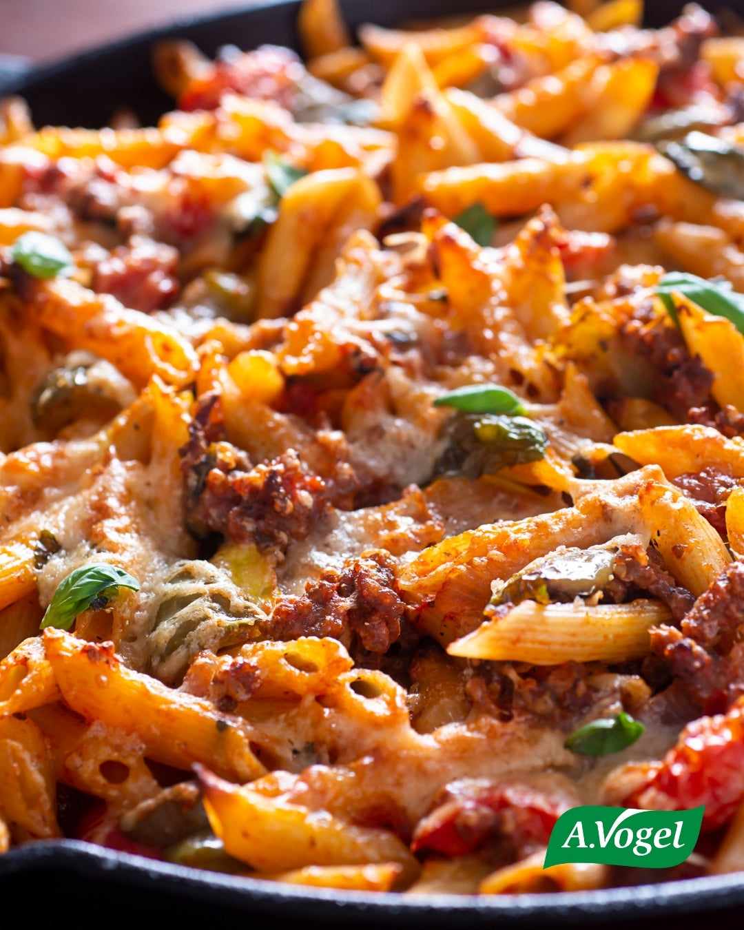 Baked Feta Pasta with Cherry Tomatoes and A. Vogel Herbed Sea Salt