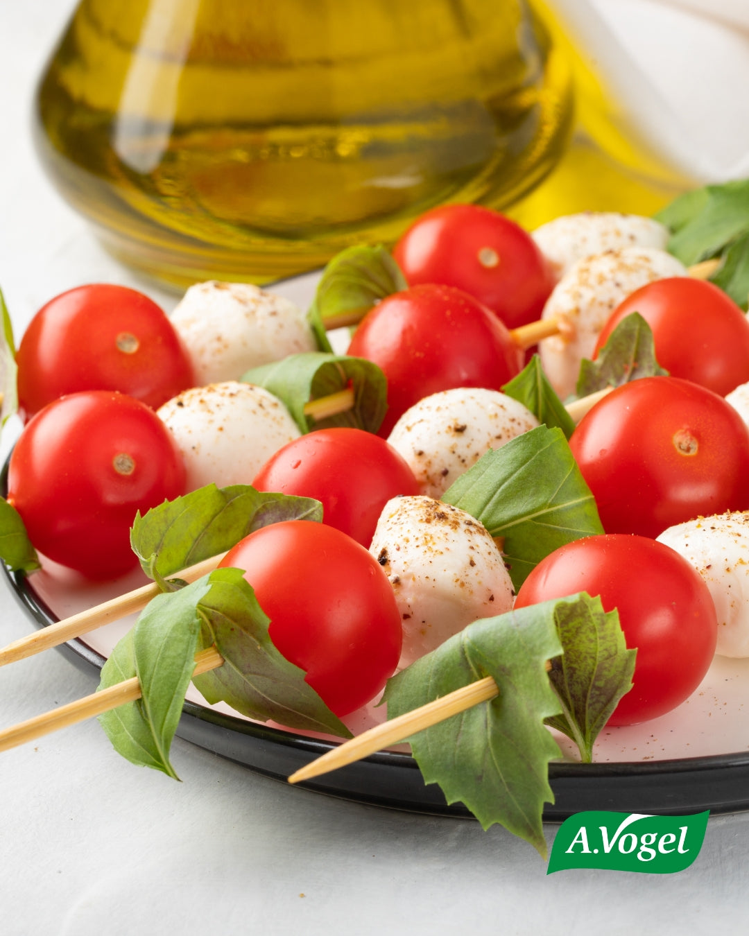 Spicy Caprese Skewers