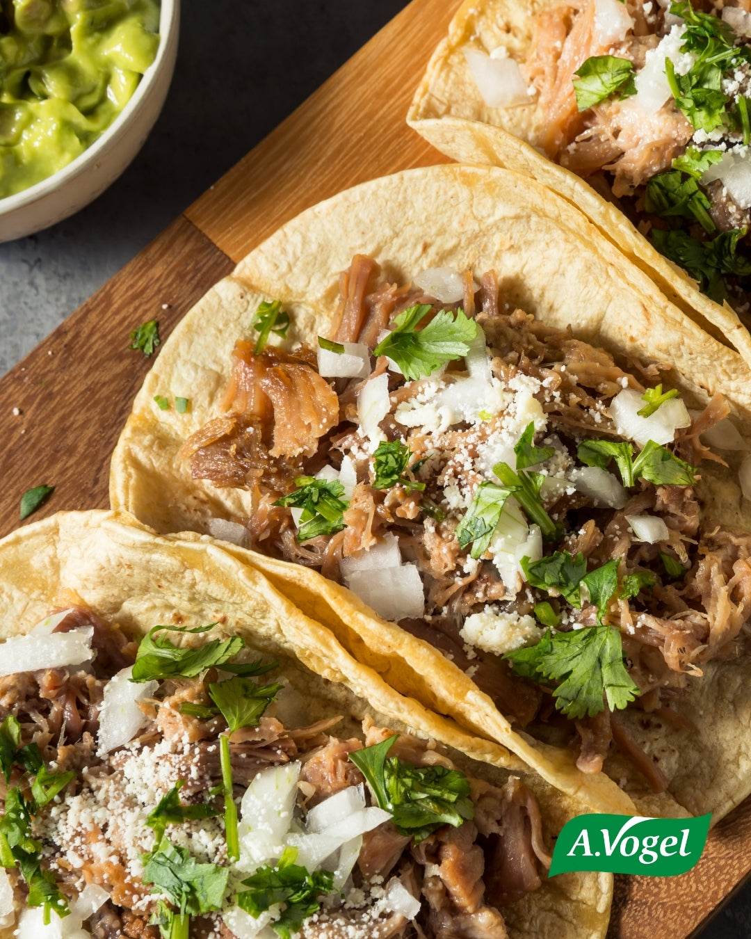 Chimichurri Steak Tacos with A. Vogel Herbed Sea Salt