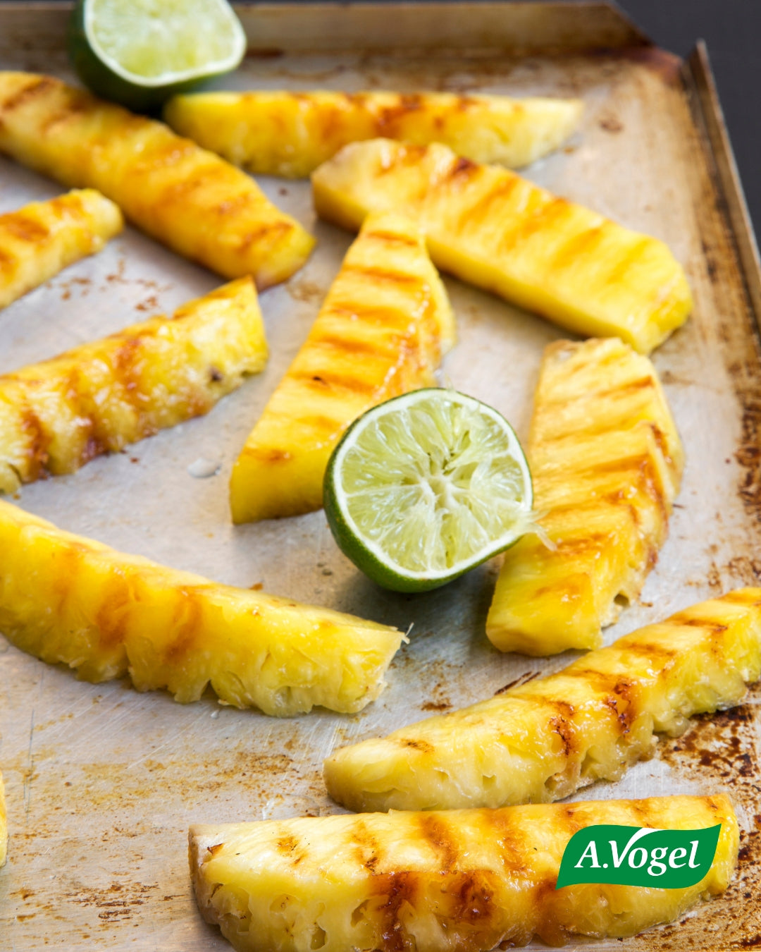 Grilled Pineapple with Spicy Sea Salt and Lime