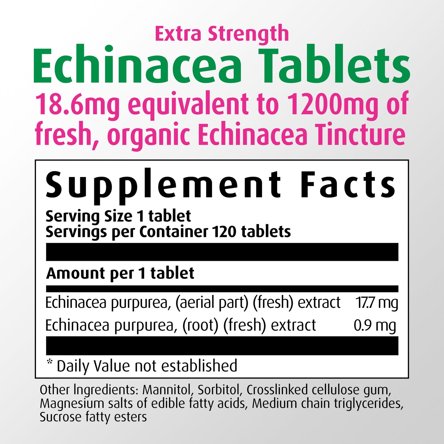 Echinaforce Extra Strength Tablets - A. Vogel USA