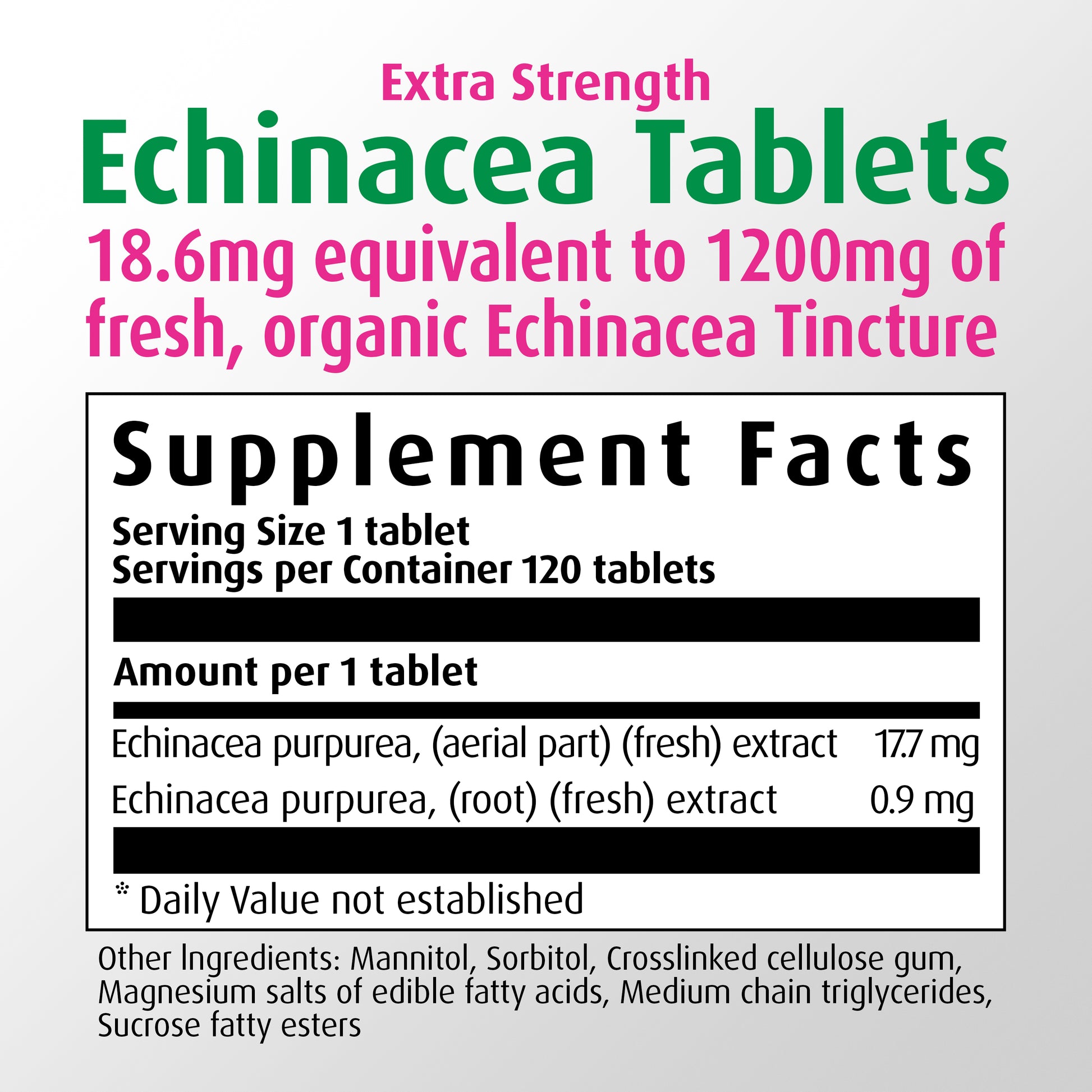 Echinaforce Extra Strength Tablets - A. Vogel USA